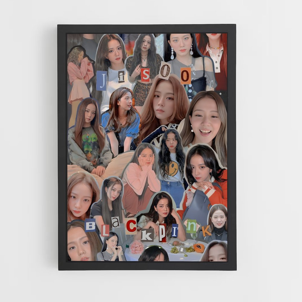 blackpink-9 cadre Noir