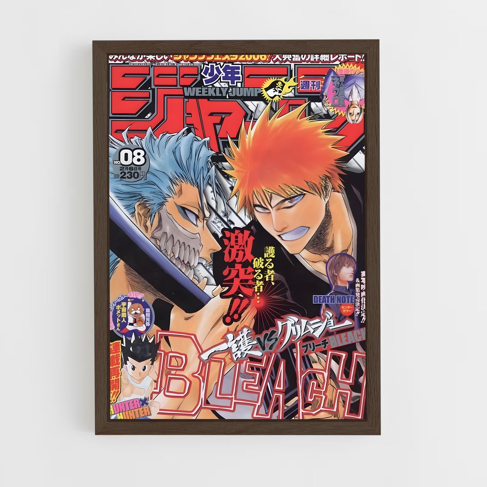 bleach-17 cadre Bois foncé