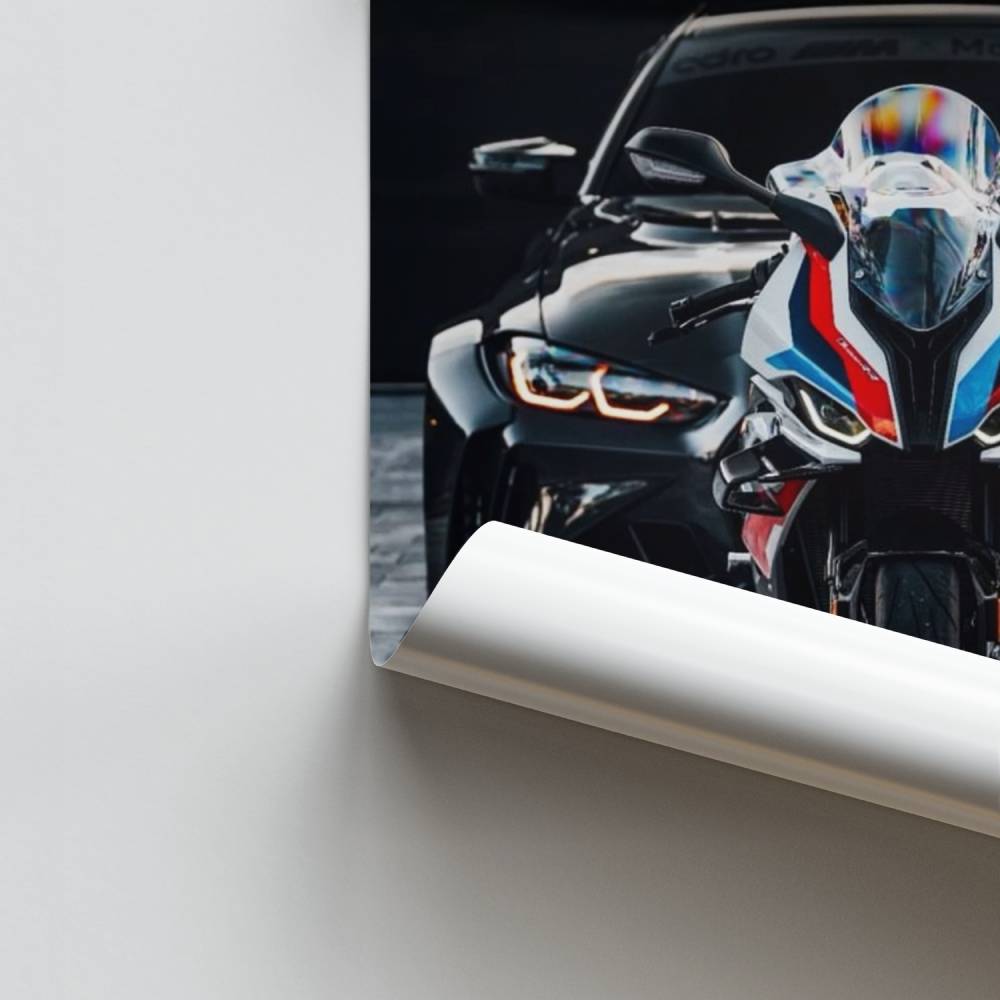 Poster BMW Auto Moto