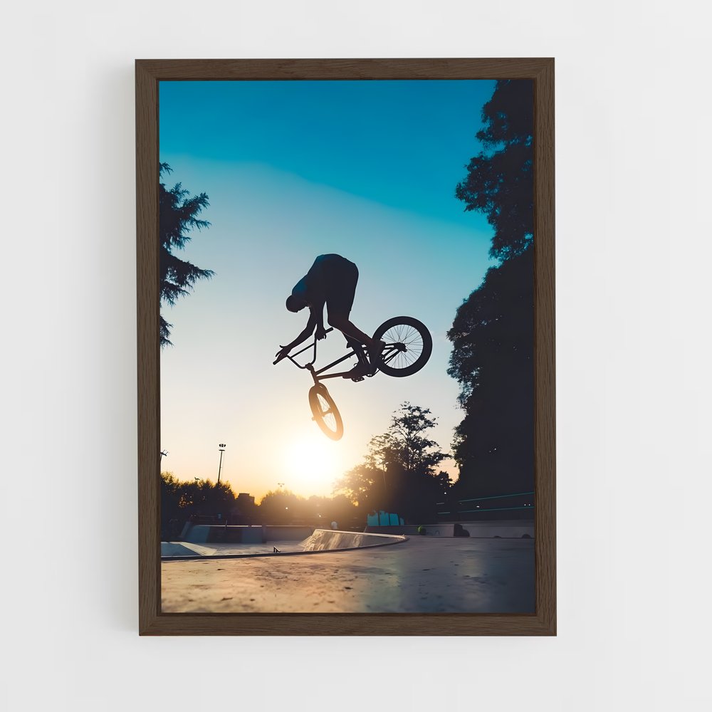 bmx-4 cadre Bois foncé