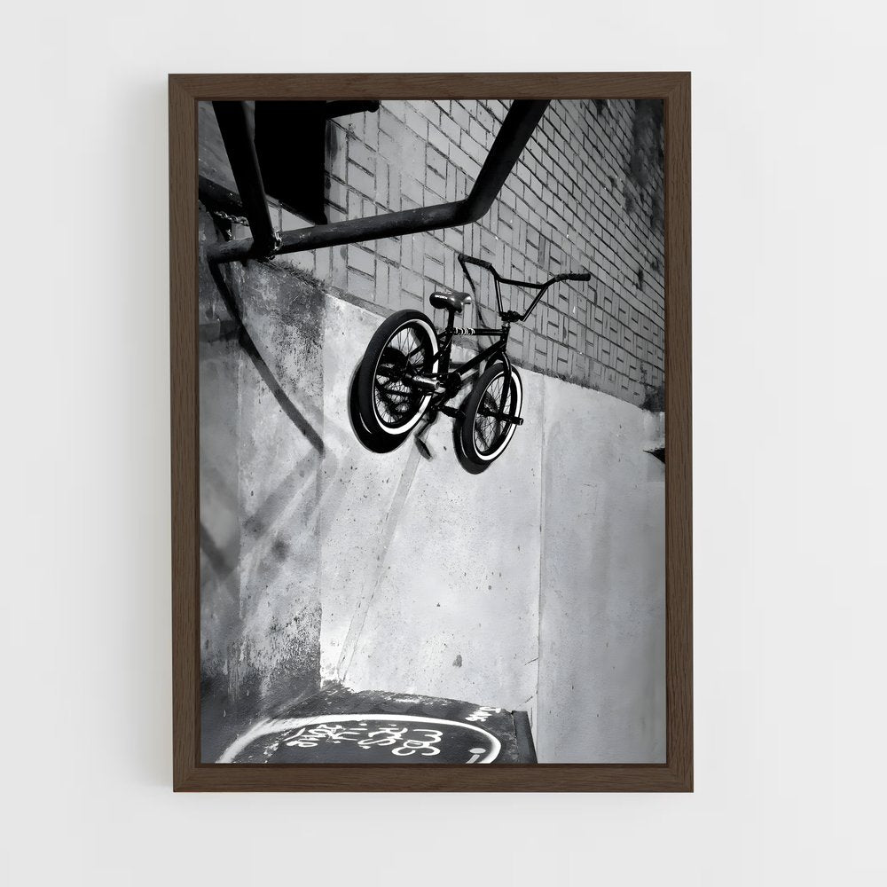 bmx-5 cadre Bois foncé