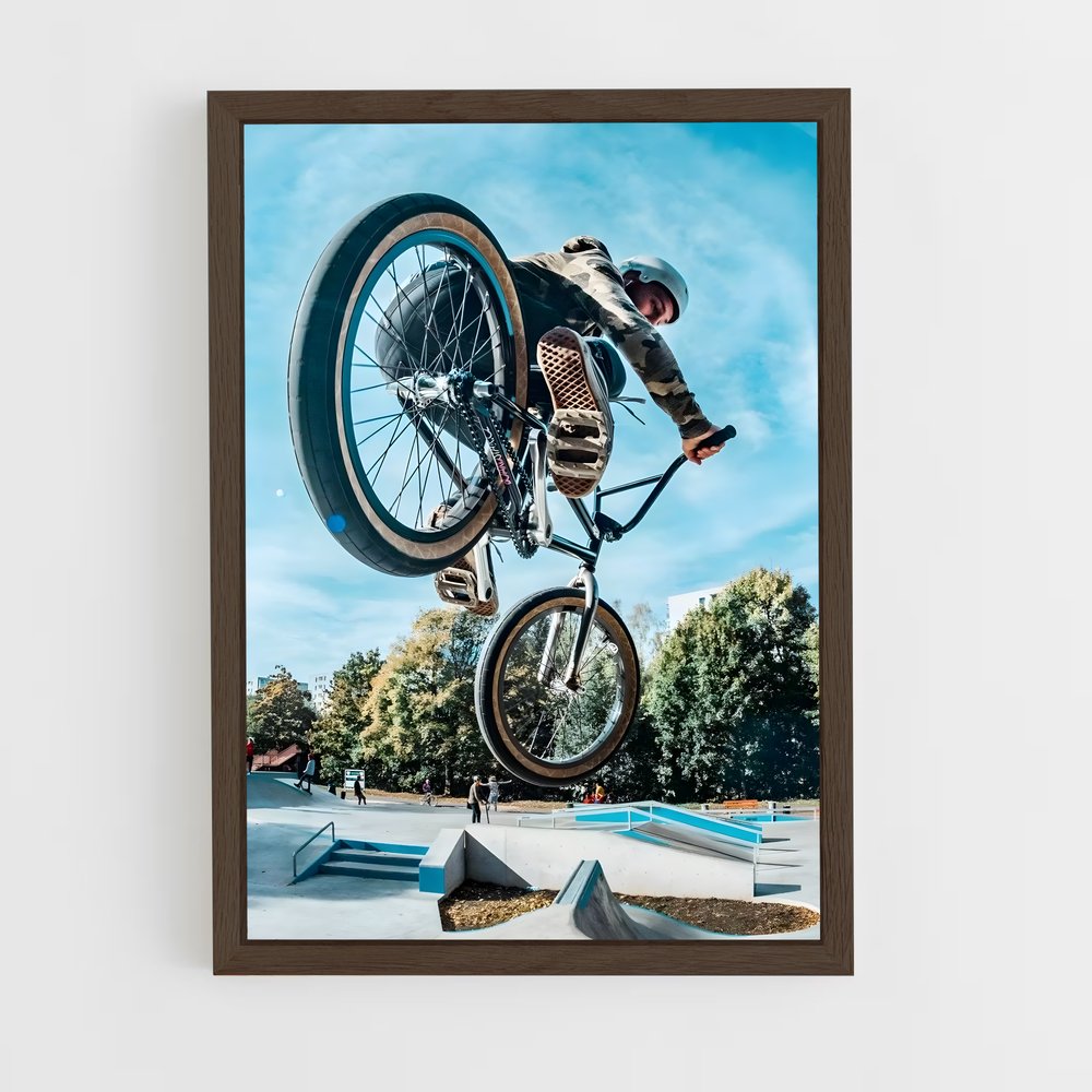 bmx-6 cadre Bois foncé
