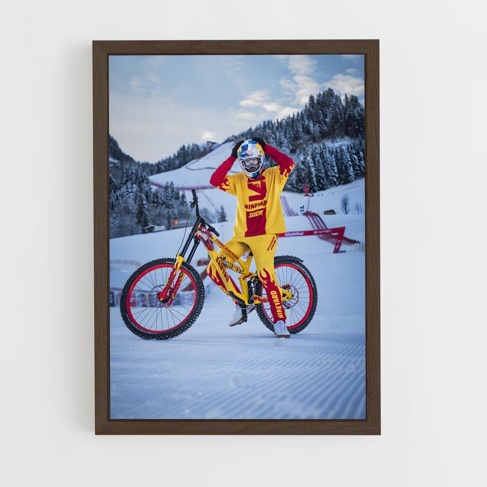 bmx-9 cadre Bois foncé