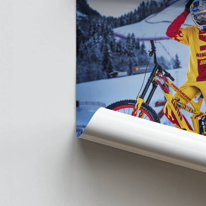 Poster Neige BMX