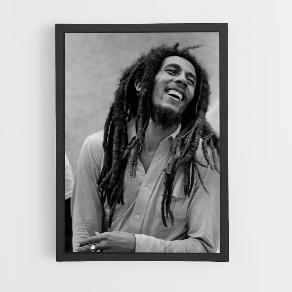 Poster Bob Marley Rire