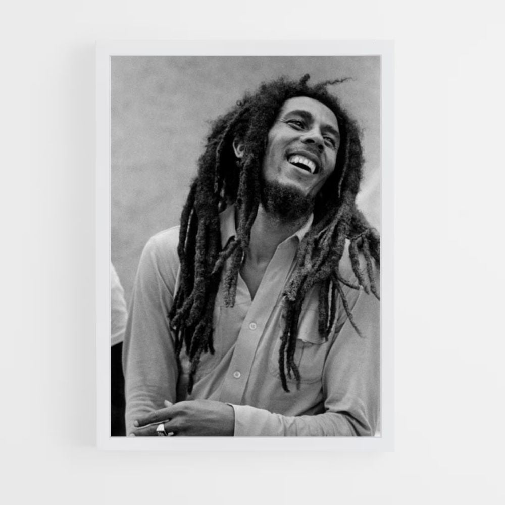 Poster Bob Marley Rire