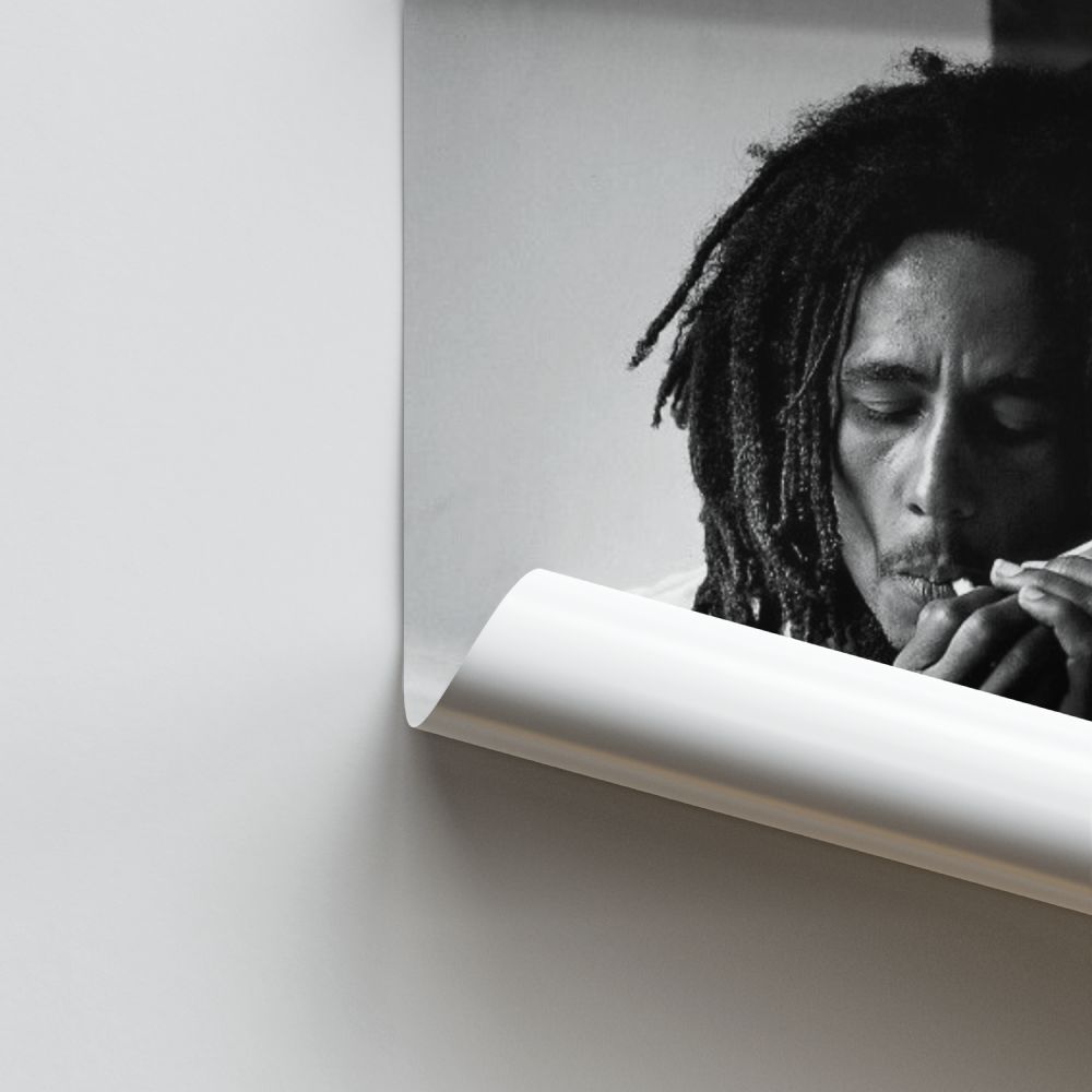 Poster Bob Marley Fume