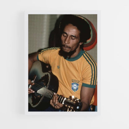 Poster Bob Marley Guitare