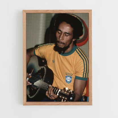 Poster Bob Marley Guitare