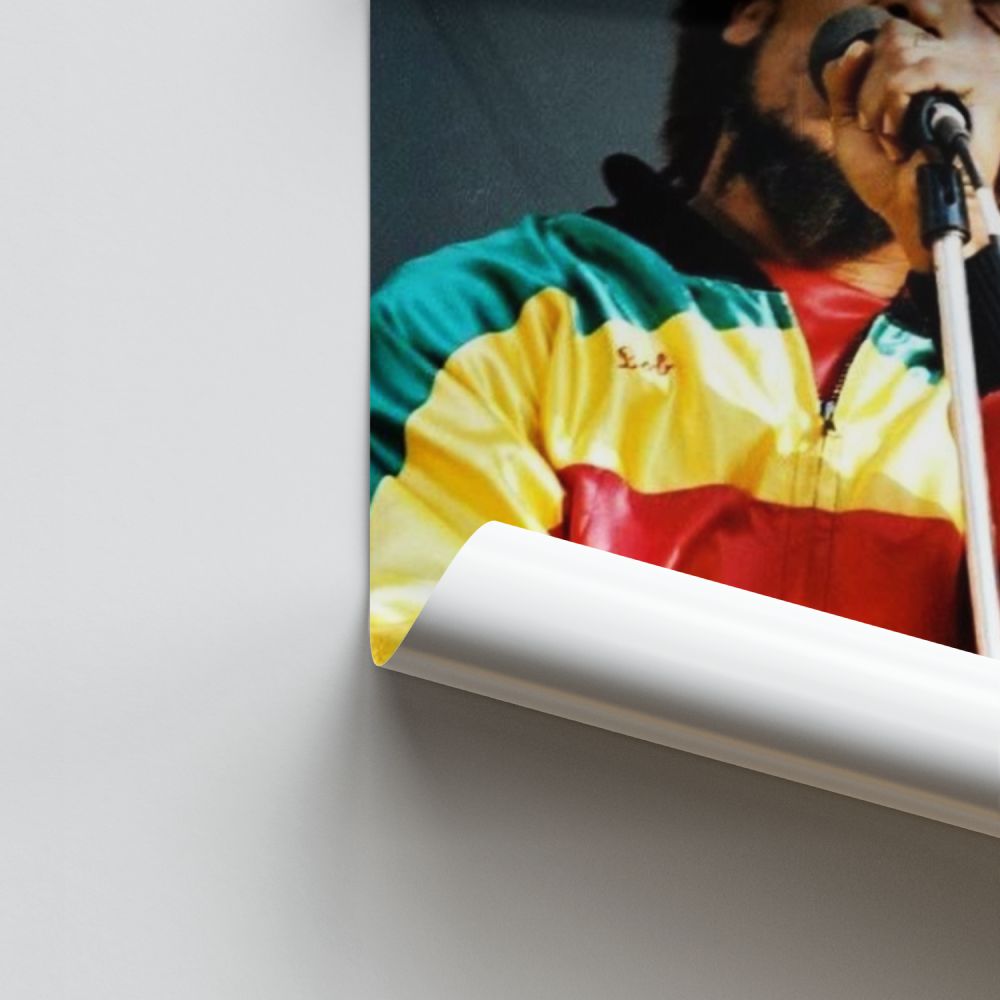 Poster Bob Marley Live