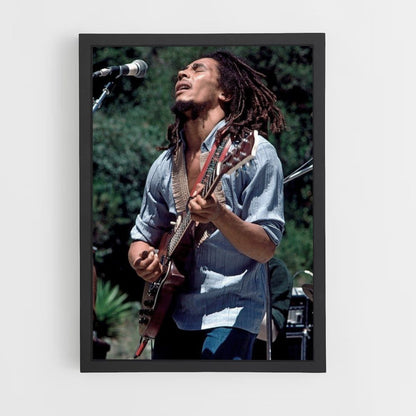 Poster Bob Marley Chante