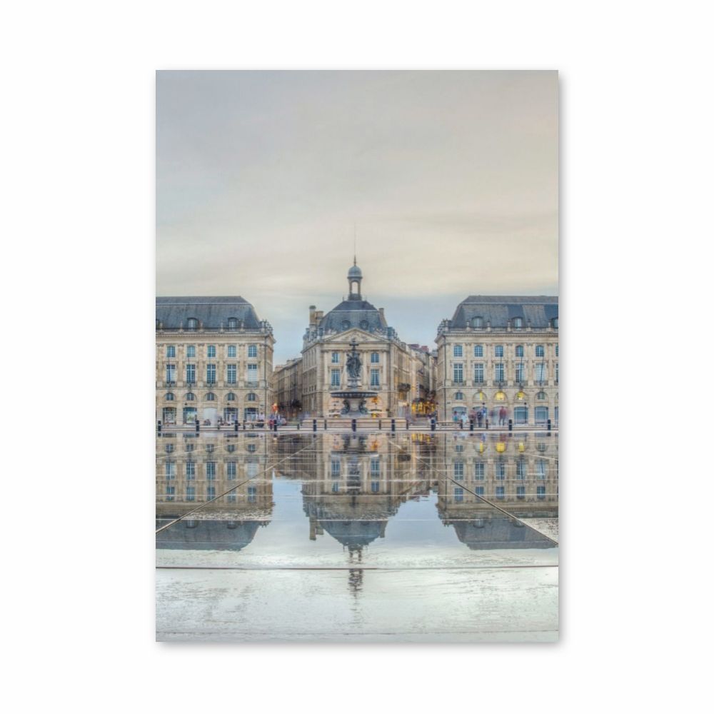 Poster Miroir d'eau Bordeaux