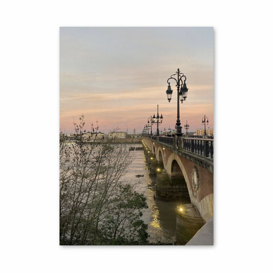 Poster Pont Bordeaux