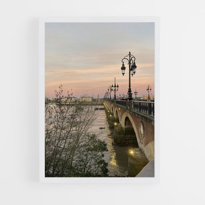 Poster Pont Bordeaux