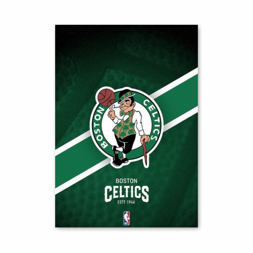 Poster Boston Celtics Vert