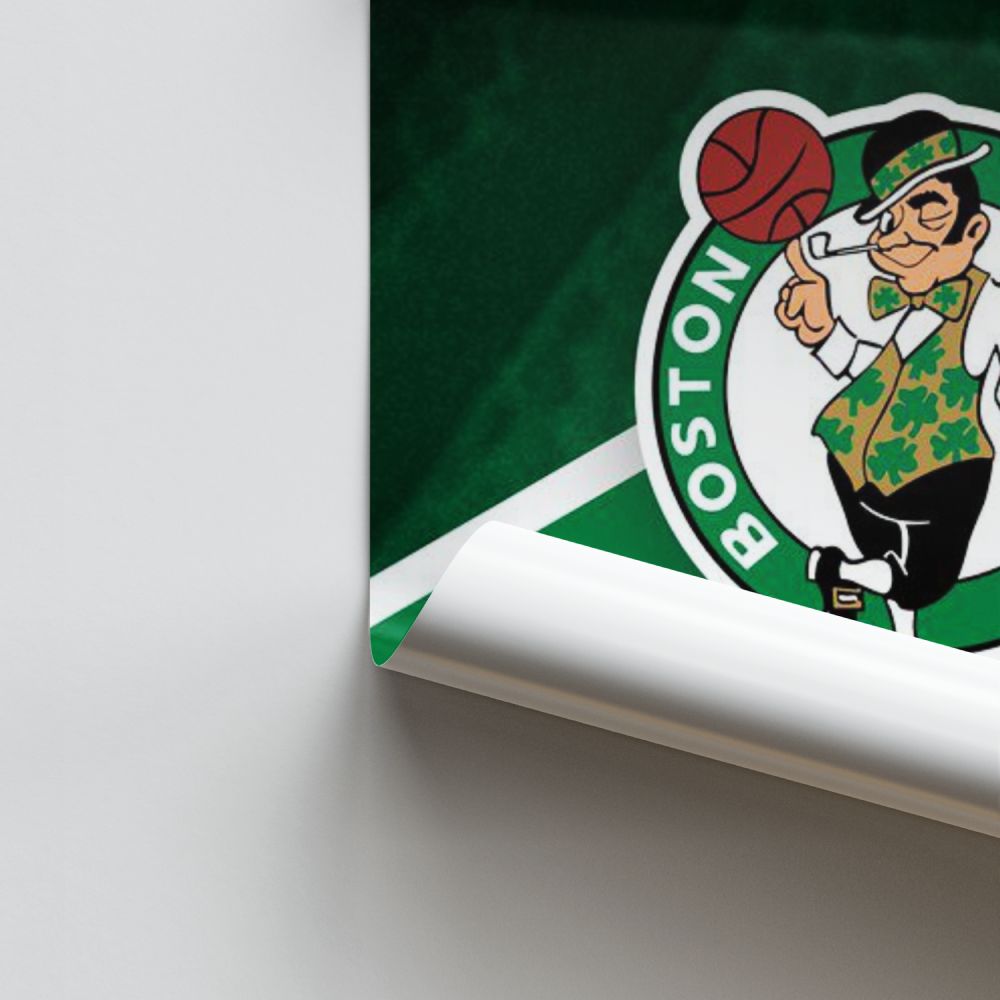 Poster Boston Celtics Vert