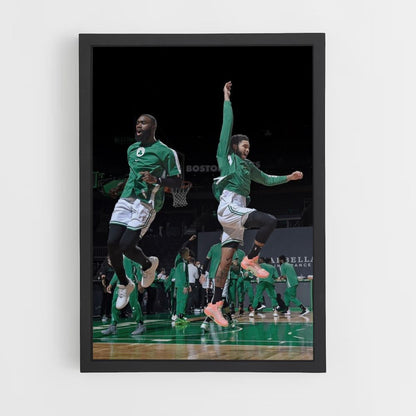 Poster Saut Boston Celtics