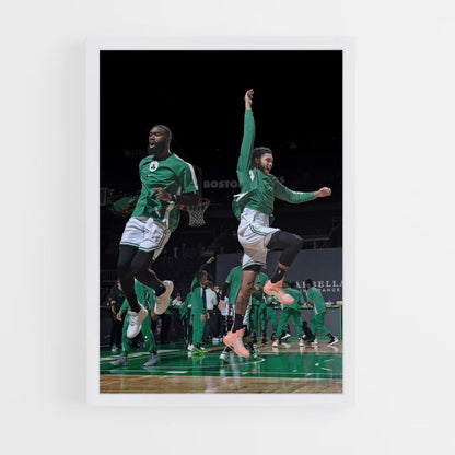 Poster Saut Boston Celtics