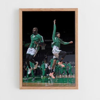 Poster Saut Boston Celtics