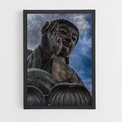 bouddha-3 cadre Noir