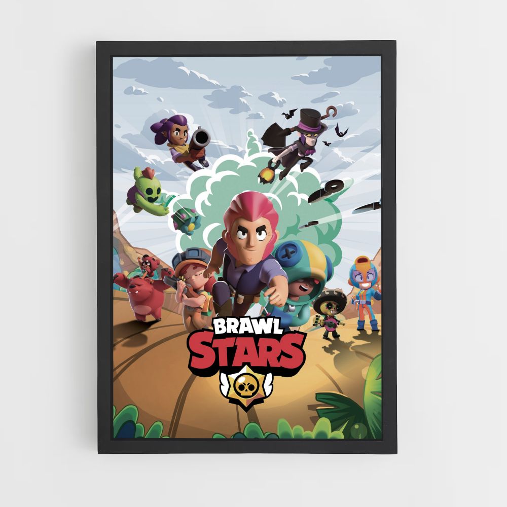 Poster Brawl Star Joueurs