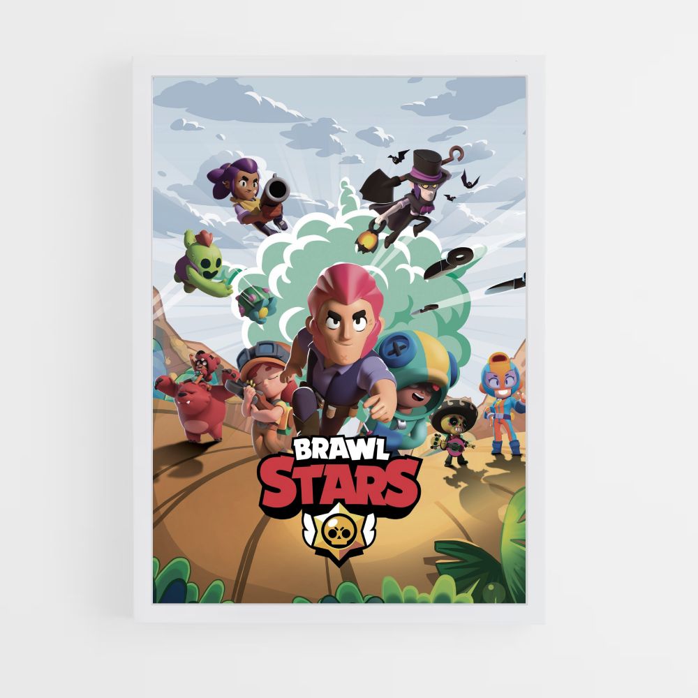 Poster Brawl Star Joueurs