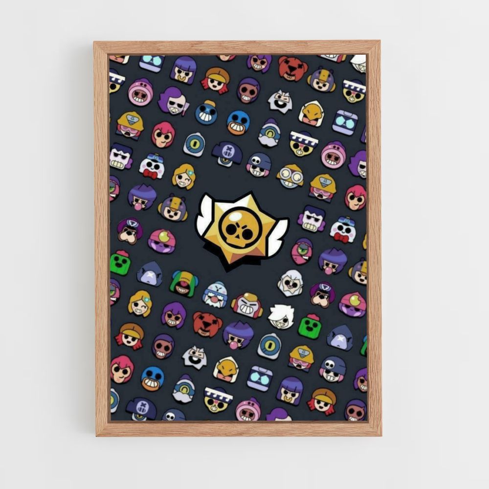 Poster Brawl Star Logo