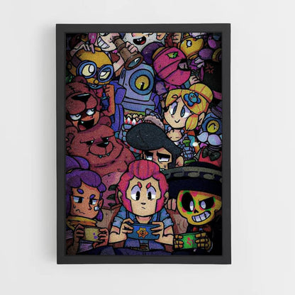 Poster Dessin Brawl Stars