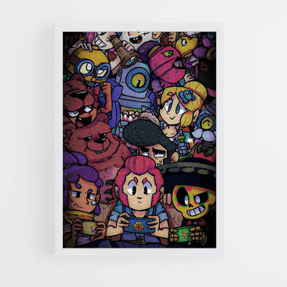 Poster Dessin Brawl Stars