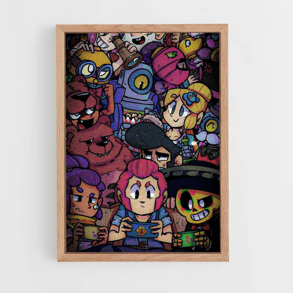 Poster Dessin Brawl Stars