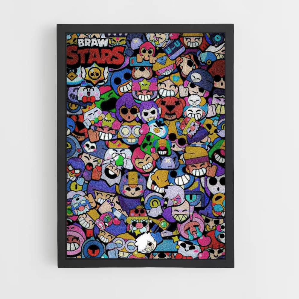 Poster Collage Brawl Stars