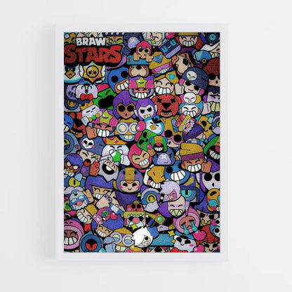 Poster Collage Brawl Stars