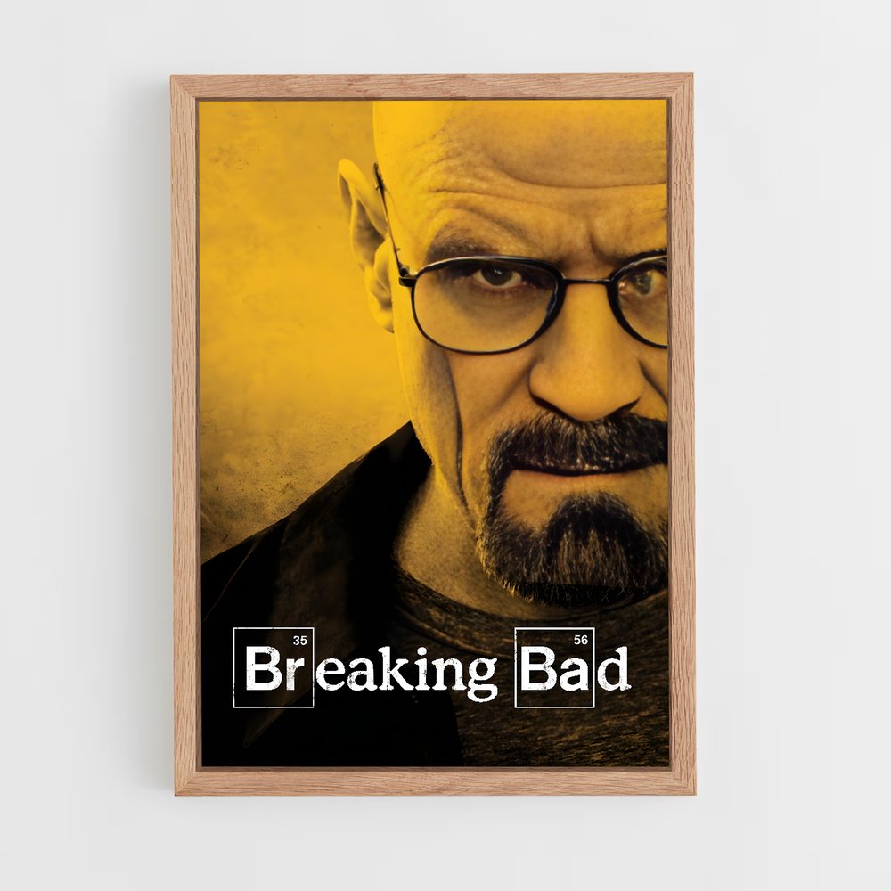 breaking-bad-3 cadre Bois clair
