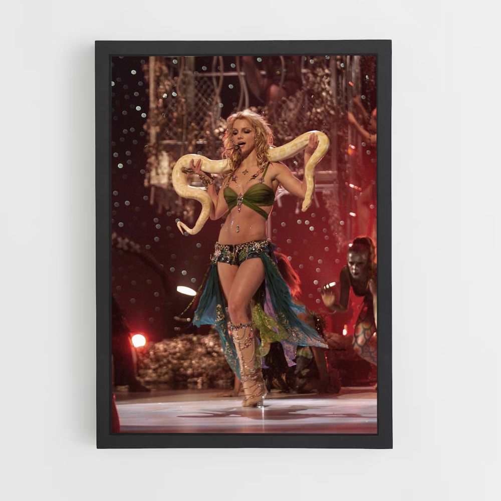 Poster Britney Spears Serpent