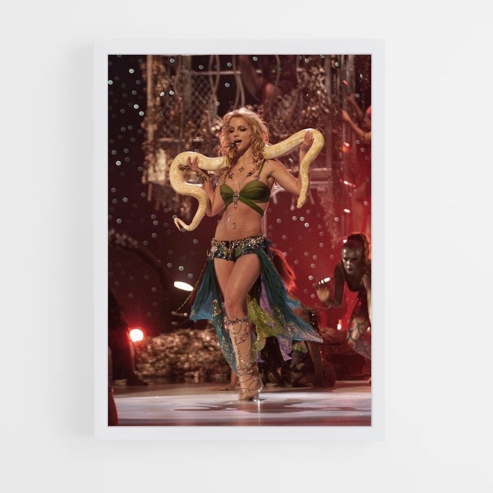 Poster Britney Spears Serpent