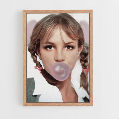 Poster Britney Chewing Gum