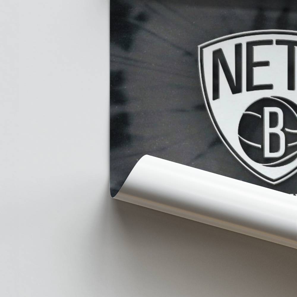 Poster Brooklyn Nets Logo