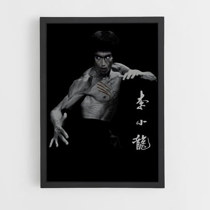 bruce-lee-2 cadre Noir