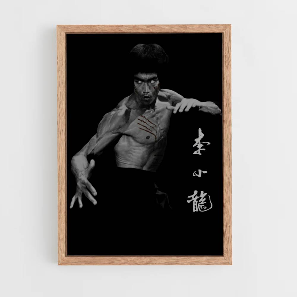 Poster Bruce Lee Griffe