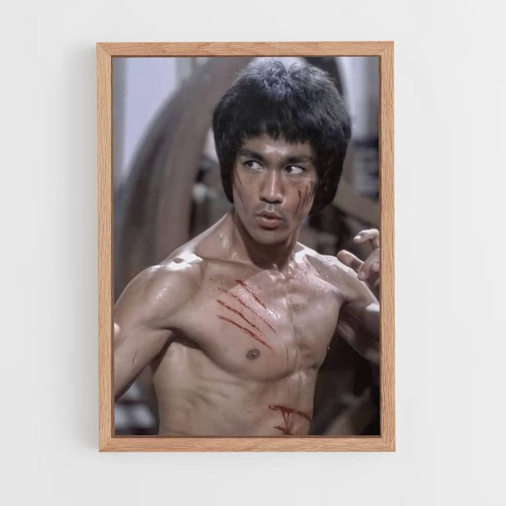 Poster Bruce Lee Tigre