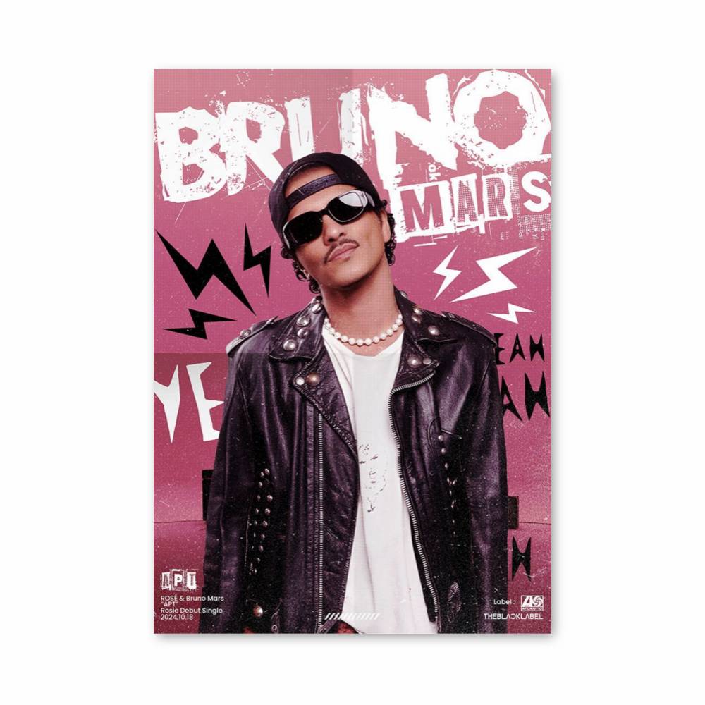 Poster Bruno Mars Yeah APT