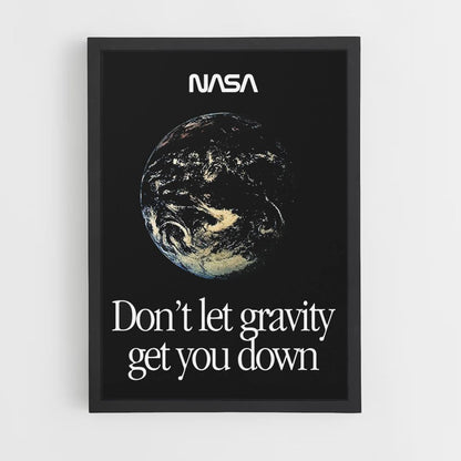 Poster Nasa Gravité