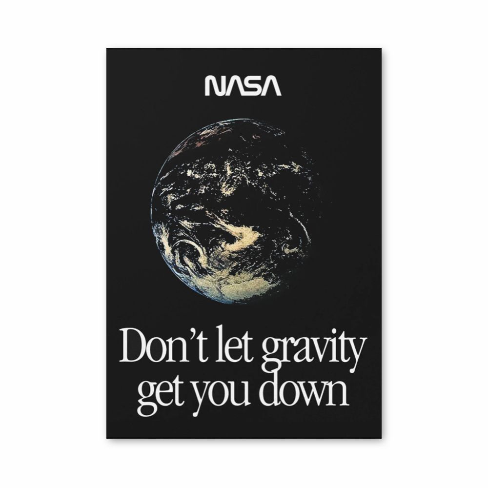 Poster Nasa Gravité