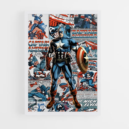 captain-america-12 cadre Blanc