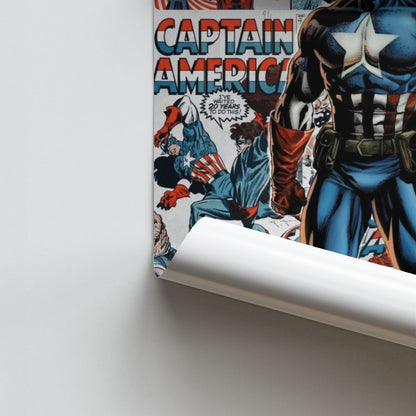 Poster Captain America BD