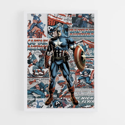 Poster Captain America BD