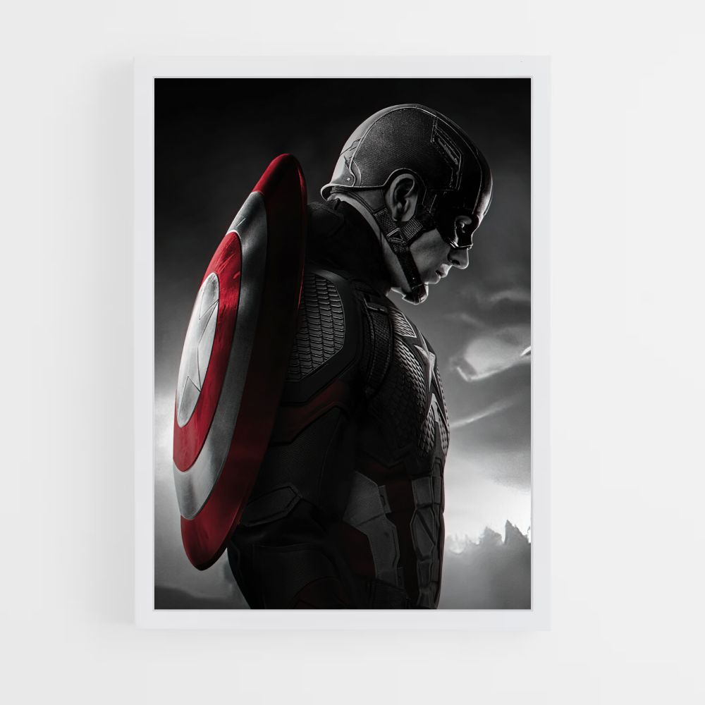 Poster Captain America Sombre