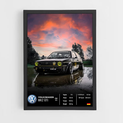 car-posters-1 cadre Noir