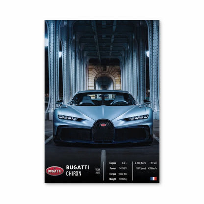 Affiche Bugatti Chiron