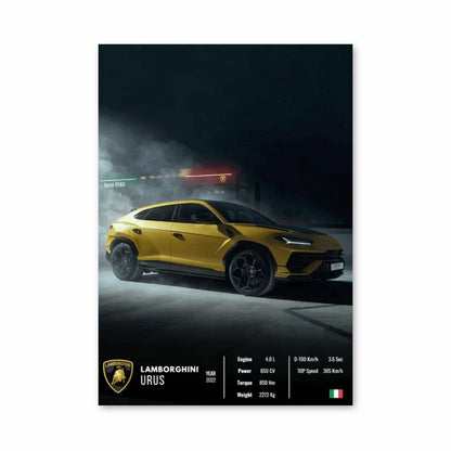 Affiche Lamborghini Urus